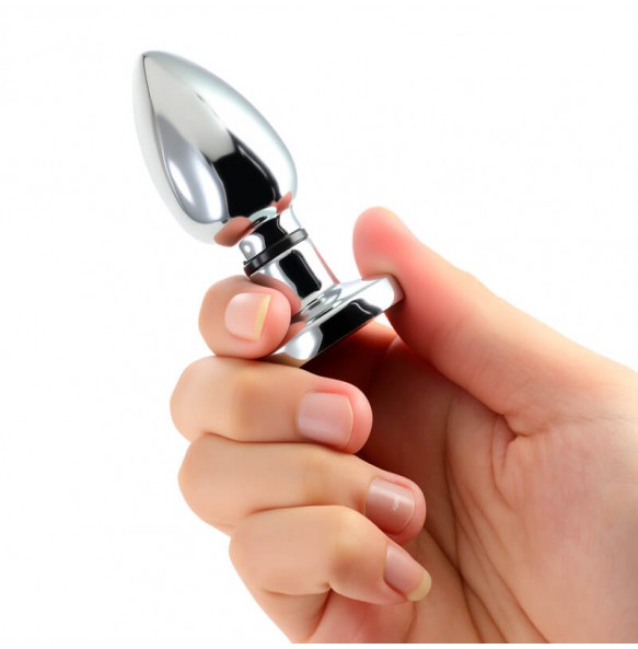 MizzZee - Metal Electro Shock Anal Plug (Wireless Remote - Chargeable)